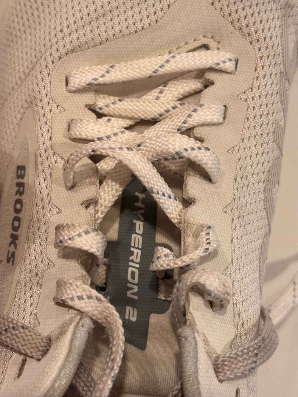 Brooks Hyperion 2 Men’s Size 10.5 White Running Shoes - Picture 7 of 10
